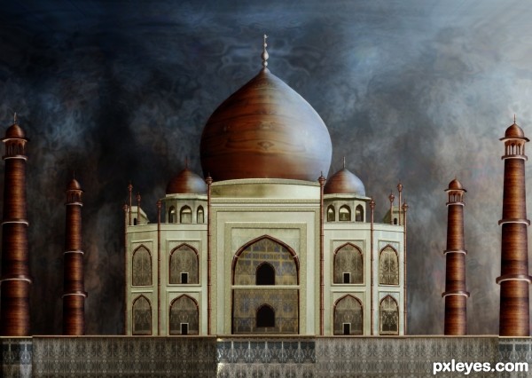 Creation of Taj Mahal: Final Result